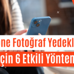 iphone fotoğraf yedekleme